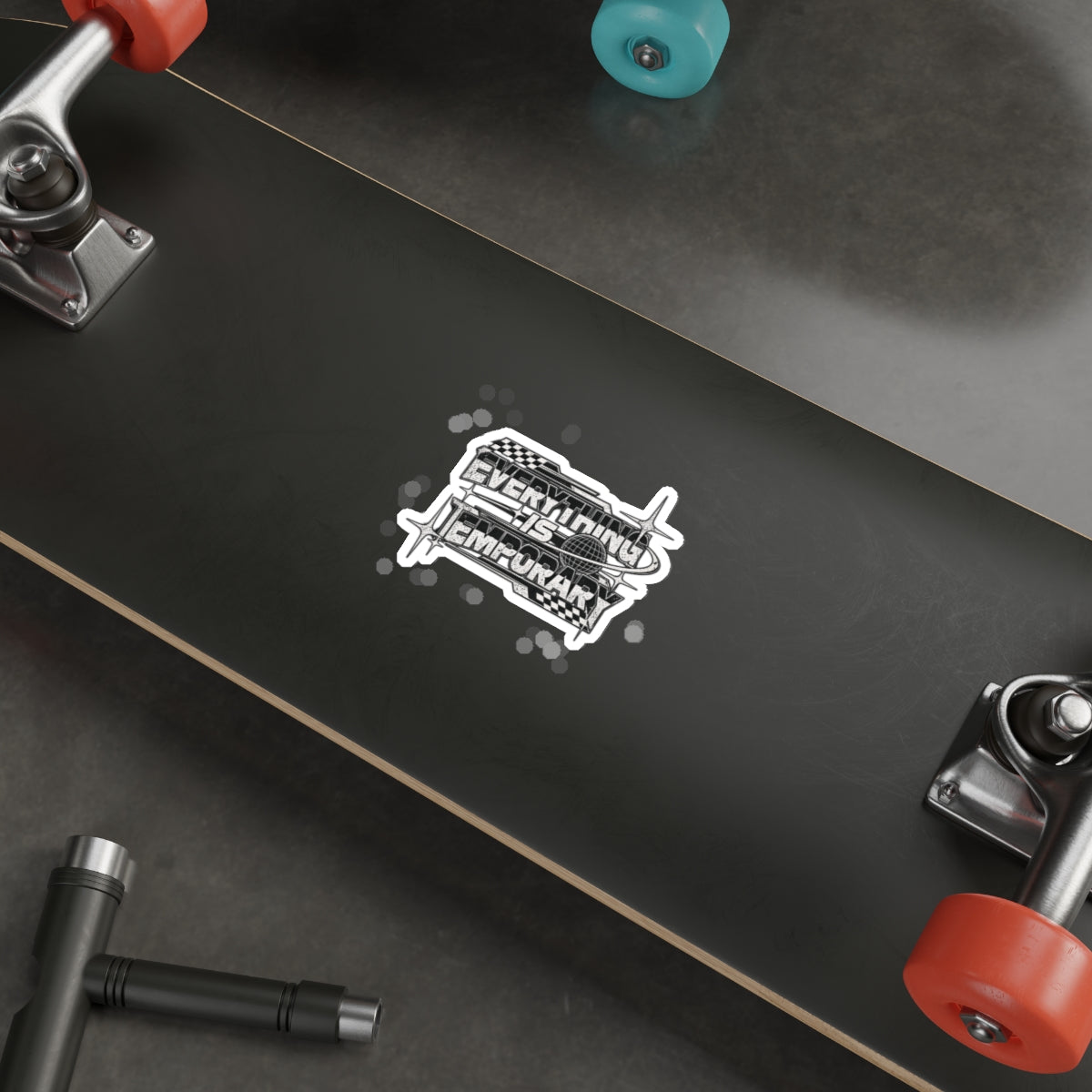 Everything Is Temporary Die-Cut Sticker