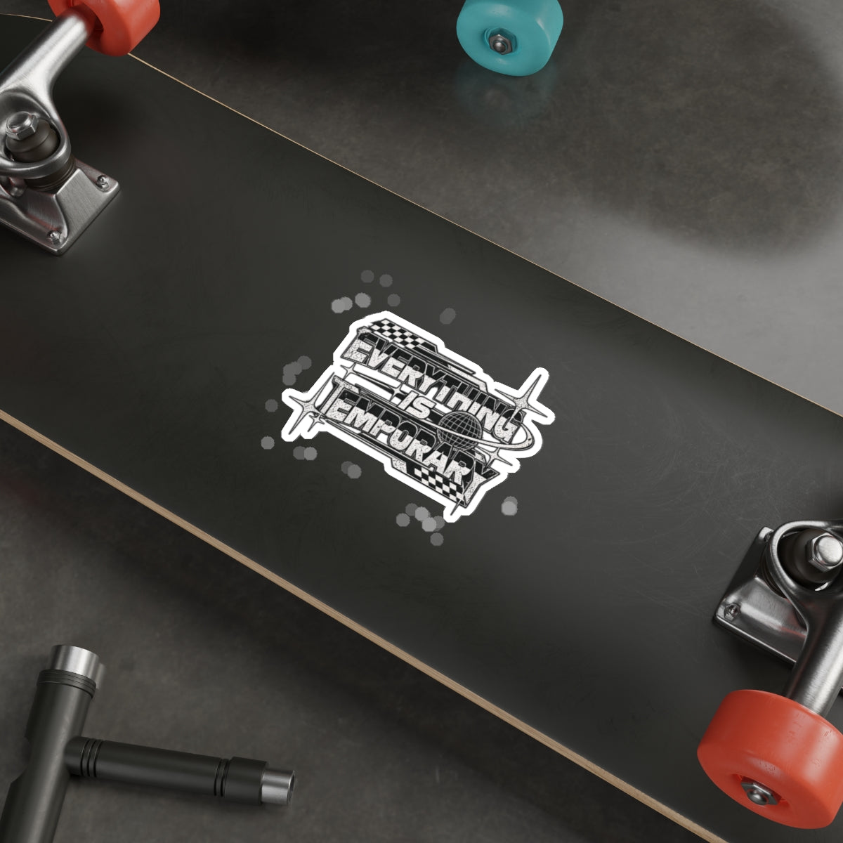 Everything Is Temporary Die-Cut Sticker