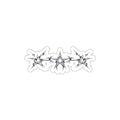 Star Gazer Die-Cut Sticker