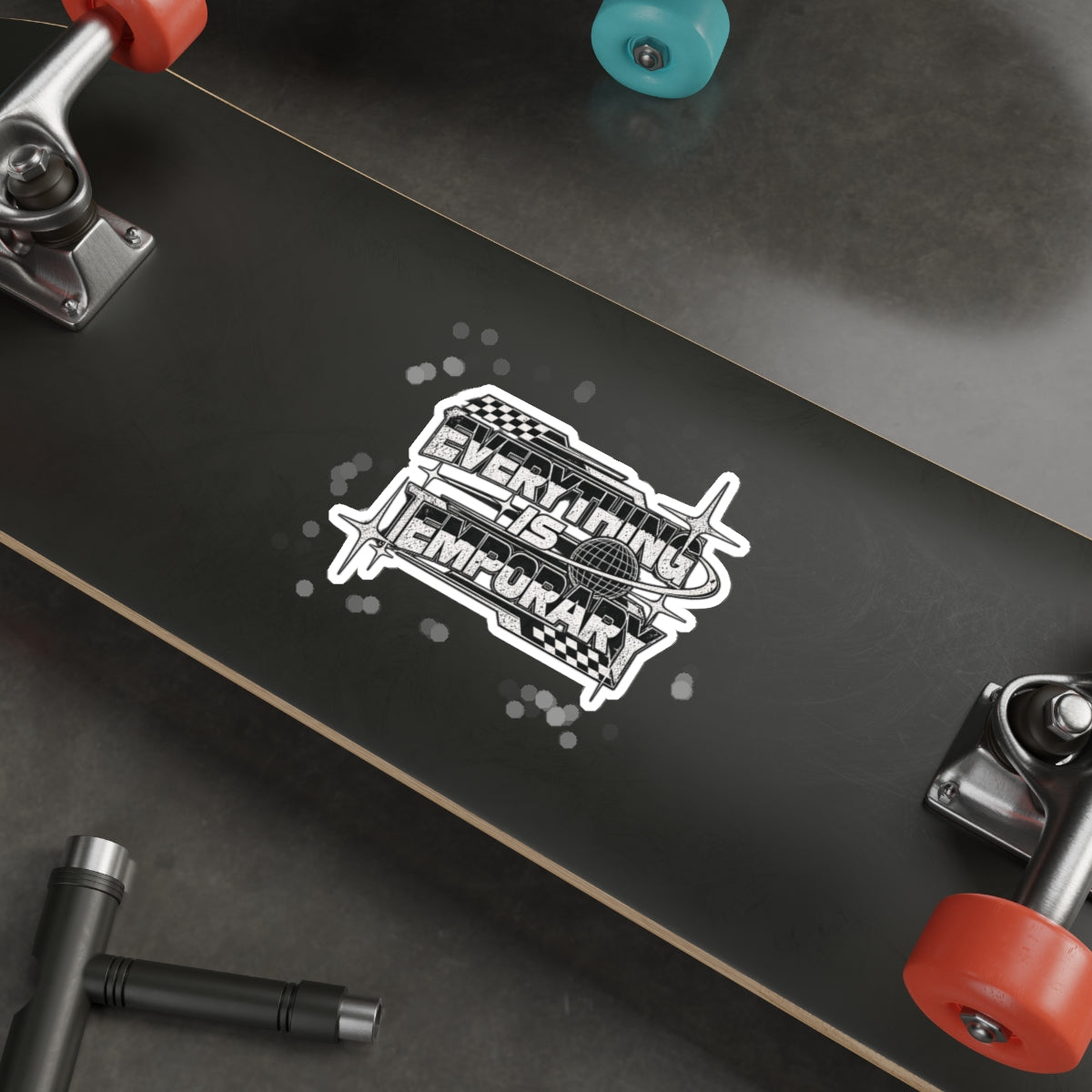 Everything Is Temporary Die-Cut Sticker