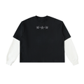 Star Gazer Contrast Sleeve Shirt